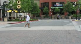 Cobblestone Roads in Town Center