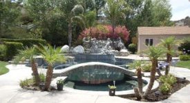 Sand Canyon Estate with Entertainer’s Backyard