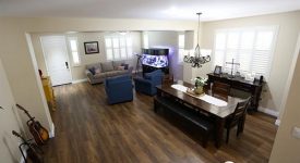 Spacious home with huge open floor plan, theater room