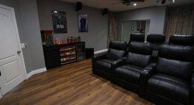 Spacious home with huge open floor plan, theater room