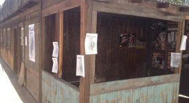 Newspaper stand / Old Building