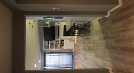 Single level end of a cul de sac home