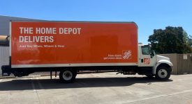 Blank truck turn into a fleet truck home depot ( Commercial )