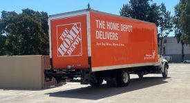 Blank truck turn into a fleet truck home depot ( Commercial )