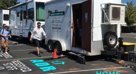 At the basecamp