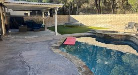 Pelham Place backyard