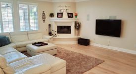 Family Room With Fireplace